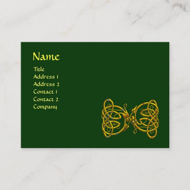 CARTE DE VISITE DRAGON LOVE (Devant)