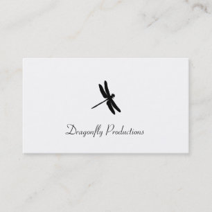 Carte De Visite Dragonfly (noir)