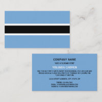 Drapeau batswana, Drapeau du Botswana