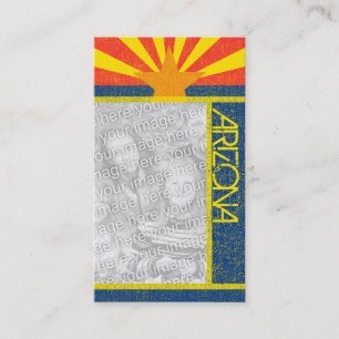 Carte De Visite drapeau de l'arizona