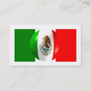 Carte De Visite Drapeau mexicain
