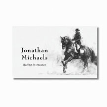Dressage professionnel Cheval noir et blanc Croqui