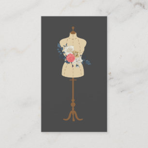 Carte De Visite Dressmaker, couture, professionnel de l'altération