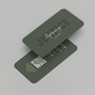 Carte De Visite Droit juridique des avocats modernes Avocat Avocat