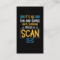 Drôle Postal Worker Mailman