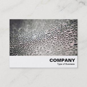 Carte De Visite Droplets d'eau sur verre 02