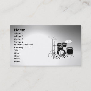 Carte De Visite drum_vibeman