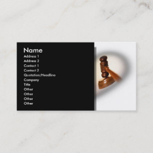 Carte de visite du bureau du droit