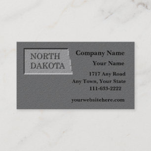 Carte de visite du Dakota du Nord
