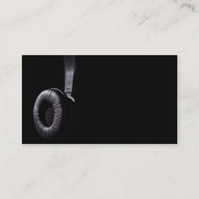 Carte de visite du DJ (Devant)