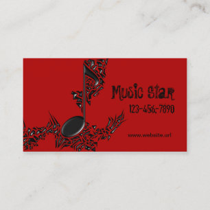 Carte de visite du DJ