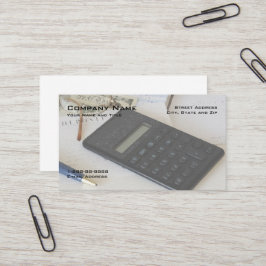 Carte de visite du planificateur financier