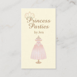 Carte de visite du Princess Party