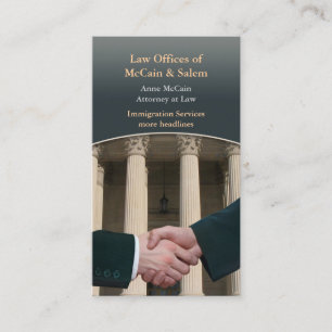 Carte de visite du procureur