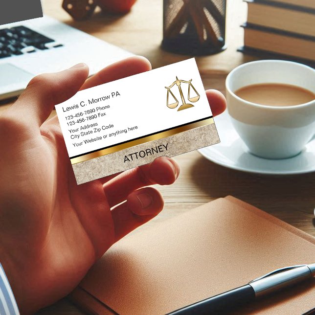 Carte de visite du procureur (Créateur téléchargé)