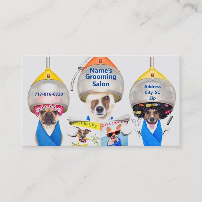 Carte de visite du salon de culture (Devant)