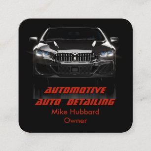 Carte de visite du service de détail automatique m