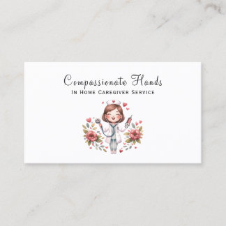 Carte de visite du service des soins infirmiers à 