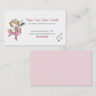 Carte de visite du service des soins infirmiers à 