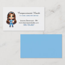 Carte de visite du service des soins infirmiers à 