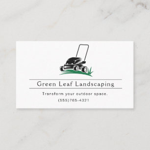 Carte de visite du service Jardin paysager