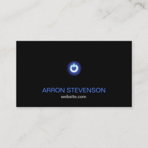 Carte de visite du technicien de réparation inform