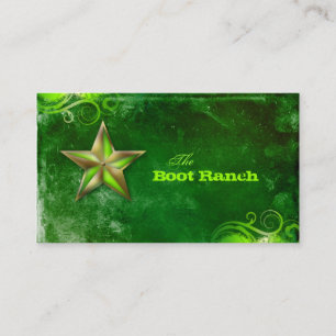 Carte de visite du Texas Star Gold
