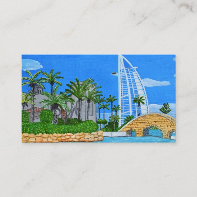 Carte De Visite Dubaï (Devant)
