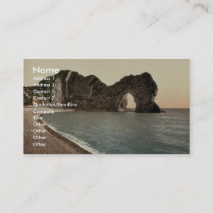 Carte De Visite Durdle Door, Lulworth, Angleterre Photochrom class