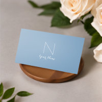 Dusk Blue - Daring Sophisticated et Monogrammed