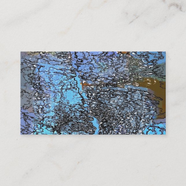 CARTE DE VISITE EAU (Devant)