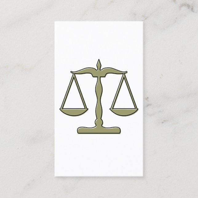 Carte De Visite échelles de justice oddRex (Devant)