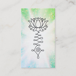Carte De Visite *~*   Éclairage Lotus Lily Reiki Énergie de gué