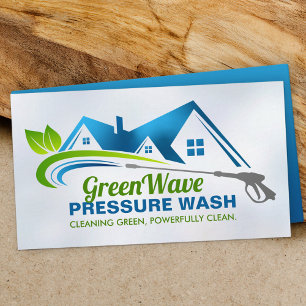 Carte De Visite Eco Friendly Pressure Wash services