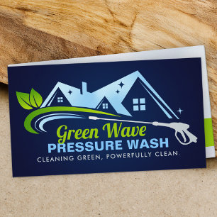 Carte De Visite Eco Friendly Pressure Wash services