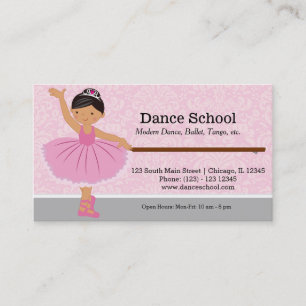 Carte De Visite École de danse