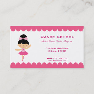 Carte De Visite École de danse