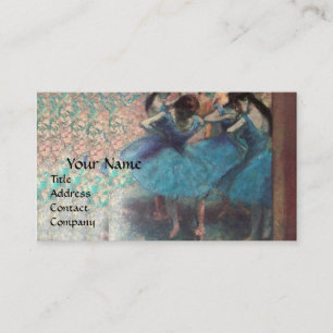 CARTE DE VISITE ÉCOLE DE DANSE / BALLERINA DANSEURS DE BALLET EN B