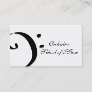 Carte De Visite école de musique