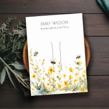 Écran Chic Fleur sauvage Jaune Bumble Bee Hairclip