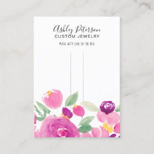 Carte De Visite Écran de barrette élégante à poil mauresque