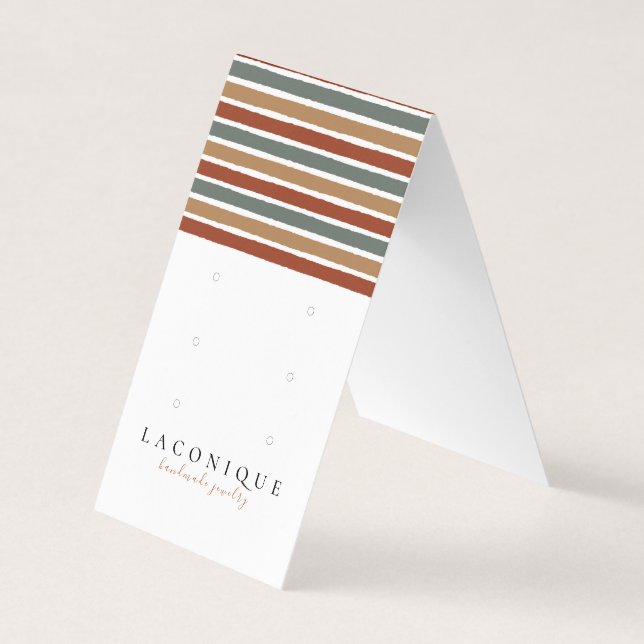 Carte De Visite Écran de bijoux | ABSTRAIT | Moderne (Devant)