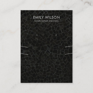 CARTE DE VISITE ÉCRAN DE REPRODUCTION DE LA TEXTURE DE LA MOSAÏQUE