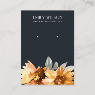 CARTE DE VISITE ÉCRAN DE RESTAURATION DE L'AUTOMNE DE LA MARINE