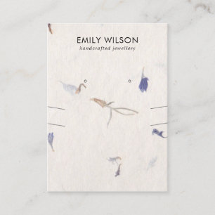 CARTE DE VISITE ÉCRAN DE RESTAURATION DE PAPIER FABRIQUÉ À LA MAIN