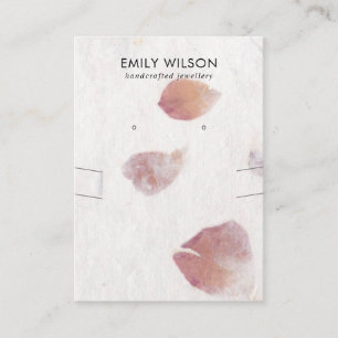 CARTE DE VISITE ÉCRAN DE RESTAURATION DE PAPIER FABRIQUÉ À LA MAIN