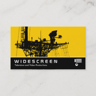 Carte De Visite Écran large 0480 - Mât radar - Ambre