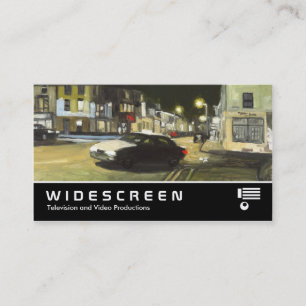Carte De Visite Écran large 207 - Taxi - Peinture à l'huile