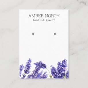 Carte De Visite Écran Lilac Lavender Flower Jewelry