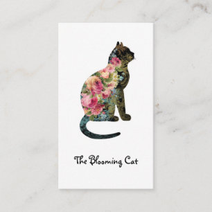 Carte de visite editable de FLEURISTE